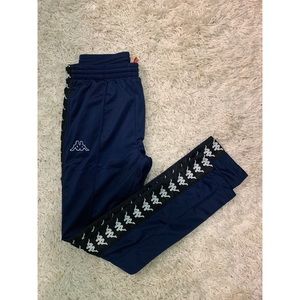 Navy Blue Kappa Sweatpants